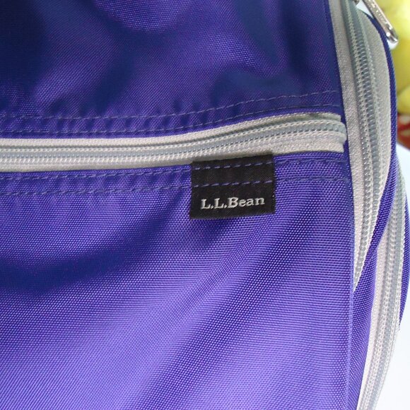 LL Bean Toiletry Bag Blue Travel Personal Organizer Medium Vacation 245361 - Picture 2 of 7